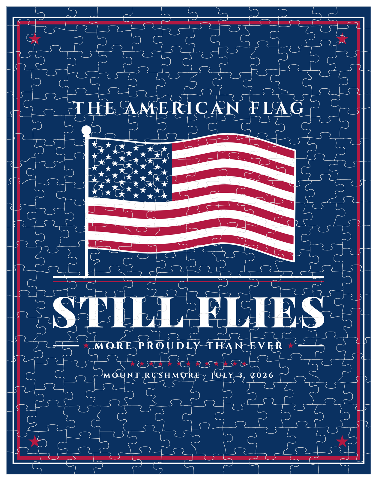 The American Flag Still Flies Jigsaw Puzzle