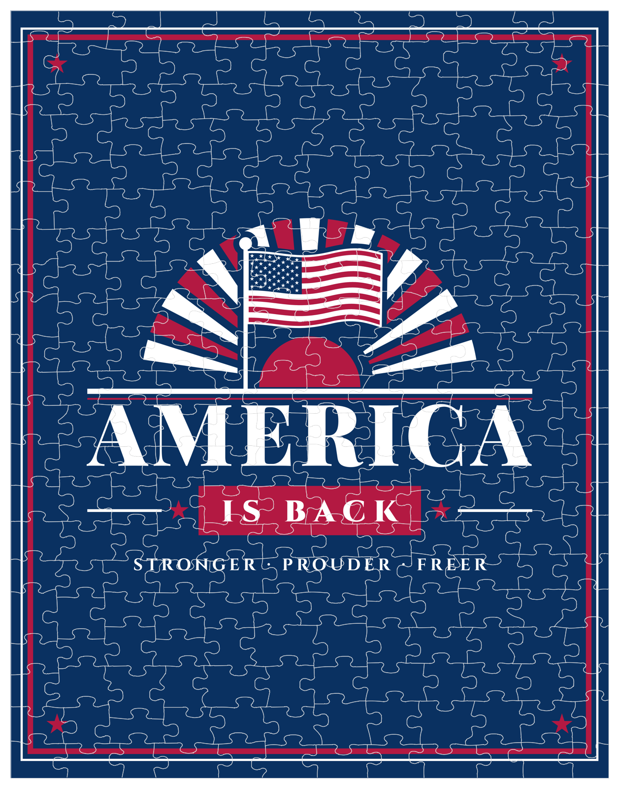 America Is Back Jigsaw Puzzle