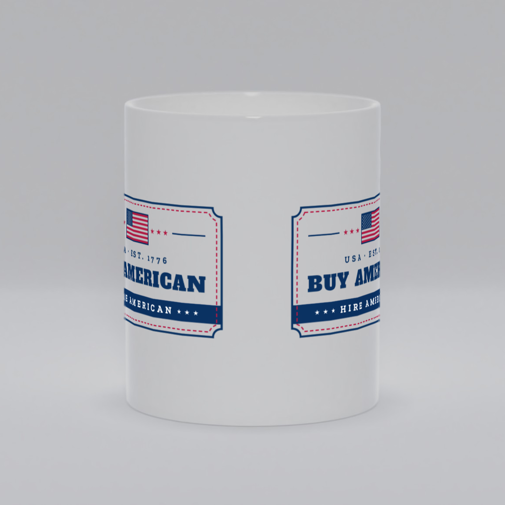 Buy American, Hire American Classic Mug, photo 1 of 2