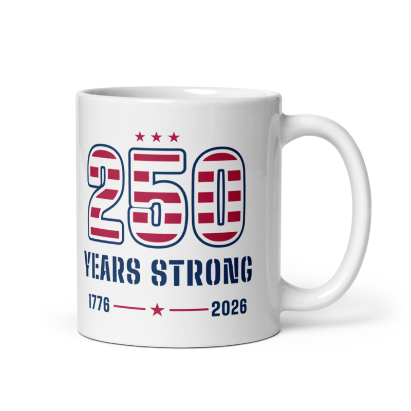250 Years Strong Mug