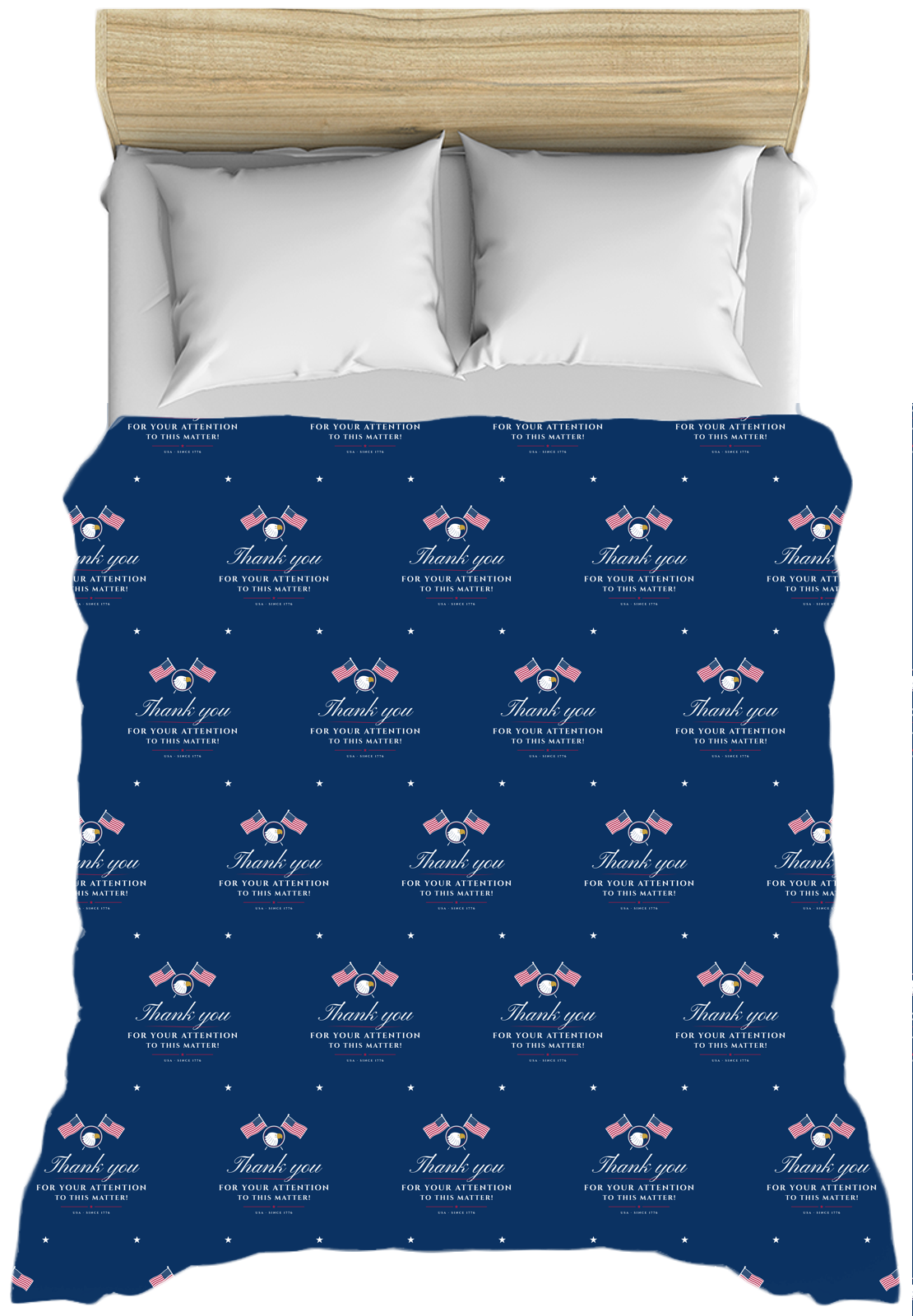 Thank You for Your Attention Duvet Cover
