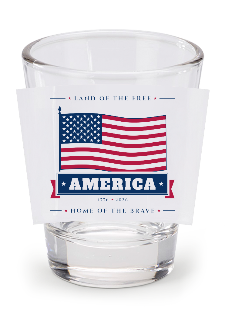 America Shot Glass