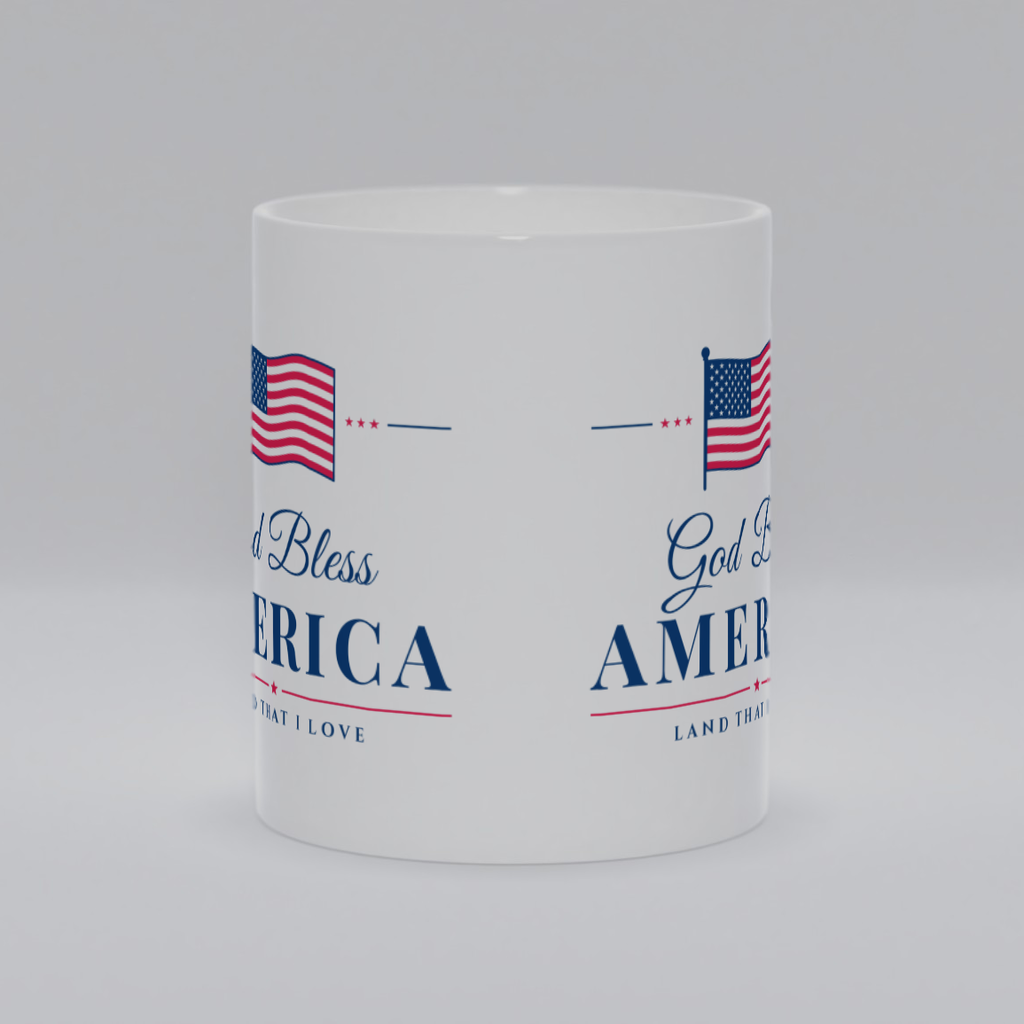 God Bless America Classic Mug, photo 1 of 2