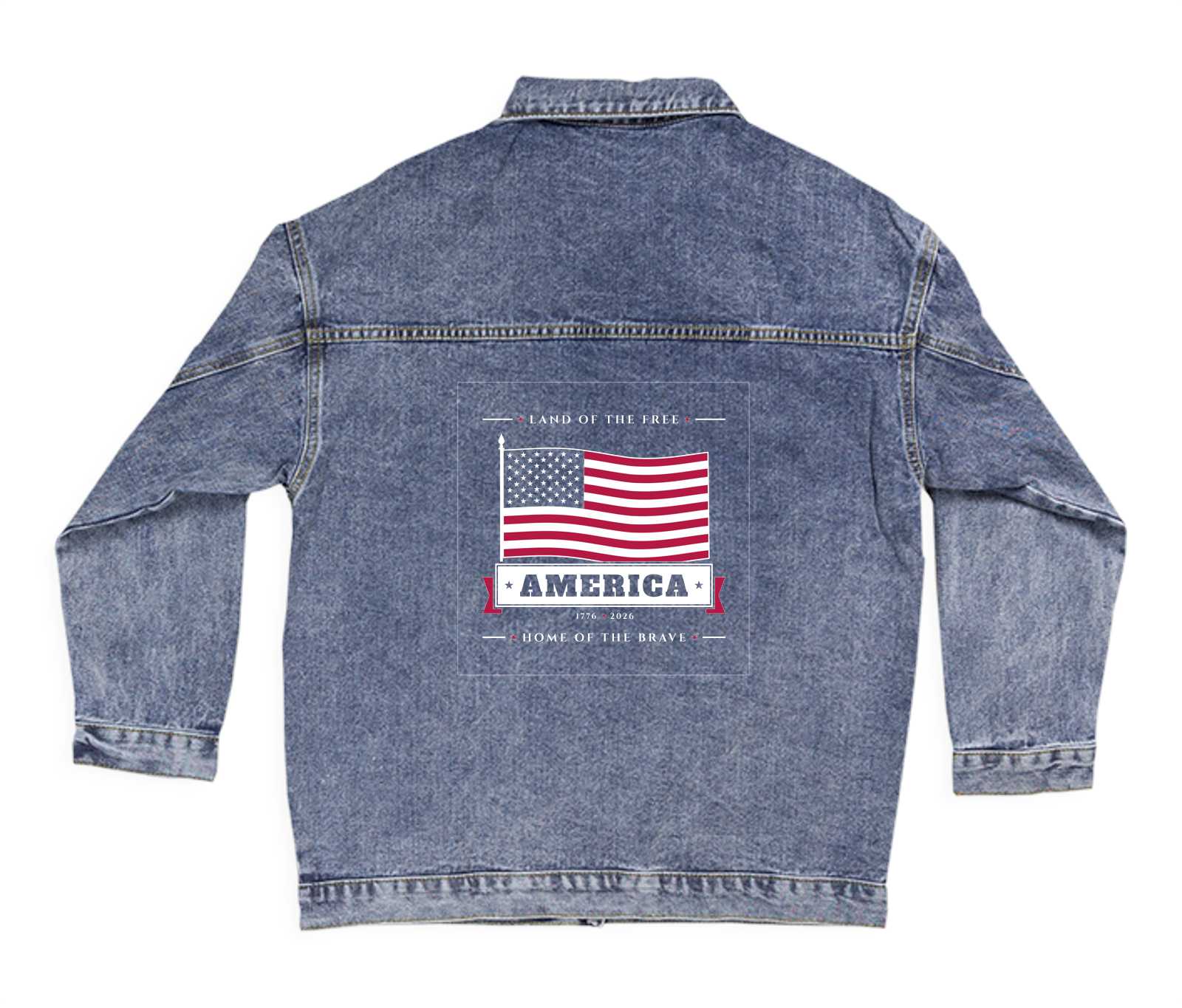 America Women's Denim Jacket