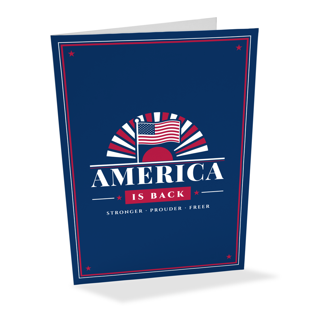 America Is Back Greeting Cards, photo 1 of 2