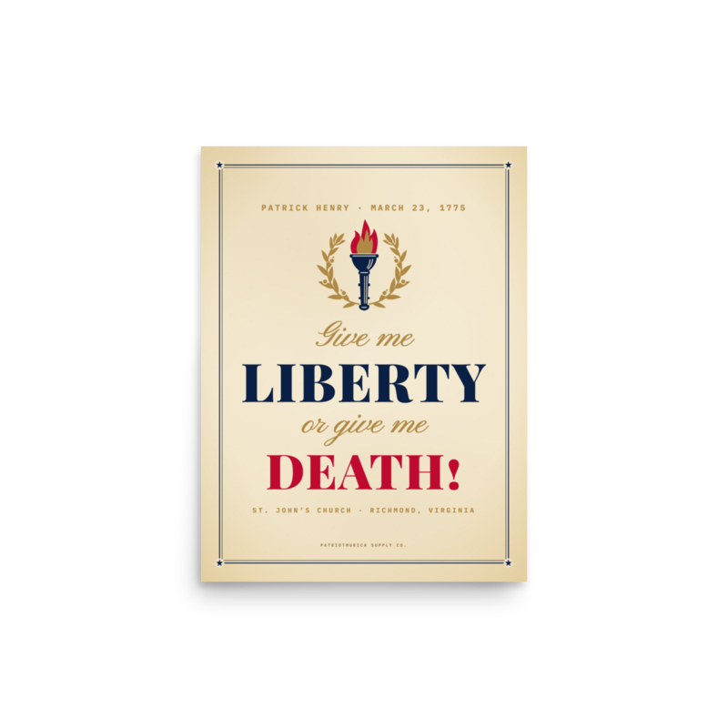 Liberty or Death Poster