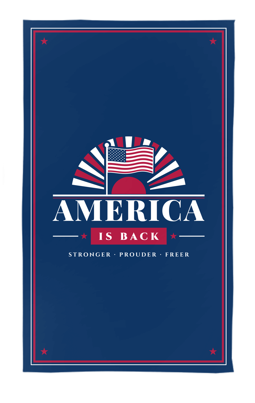 America Is Back Hand Towel