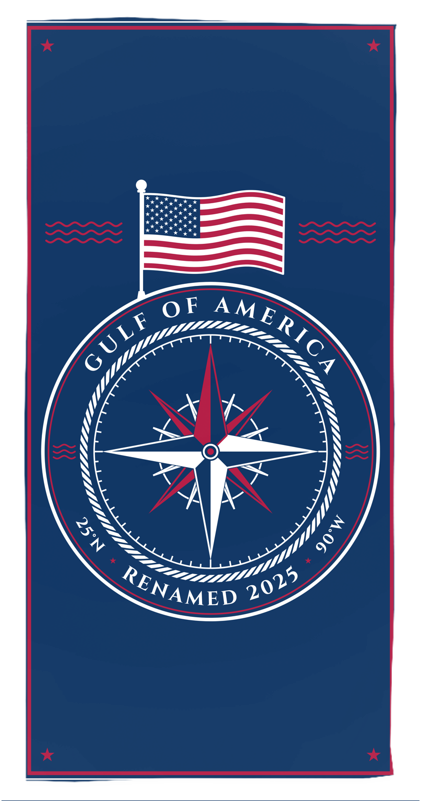 Gulf of America Bath Towel