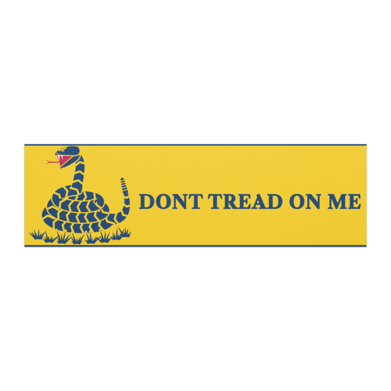 Don’t Tread on Me Bumper Magnet