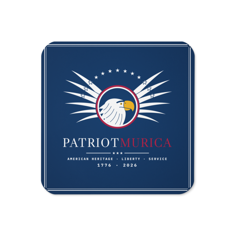 PatriotMurica Crest Coaster