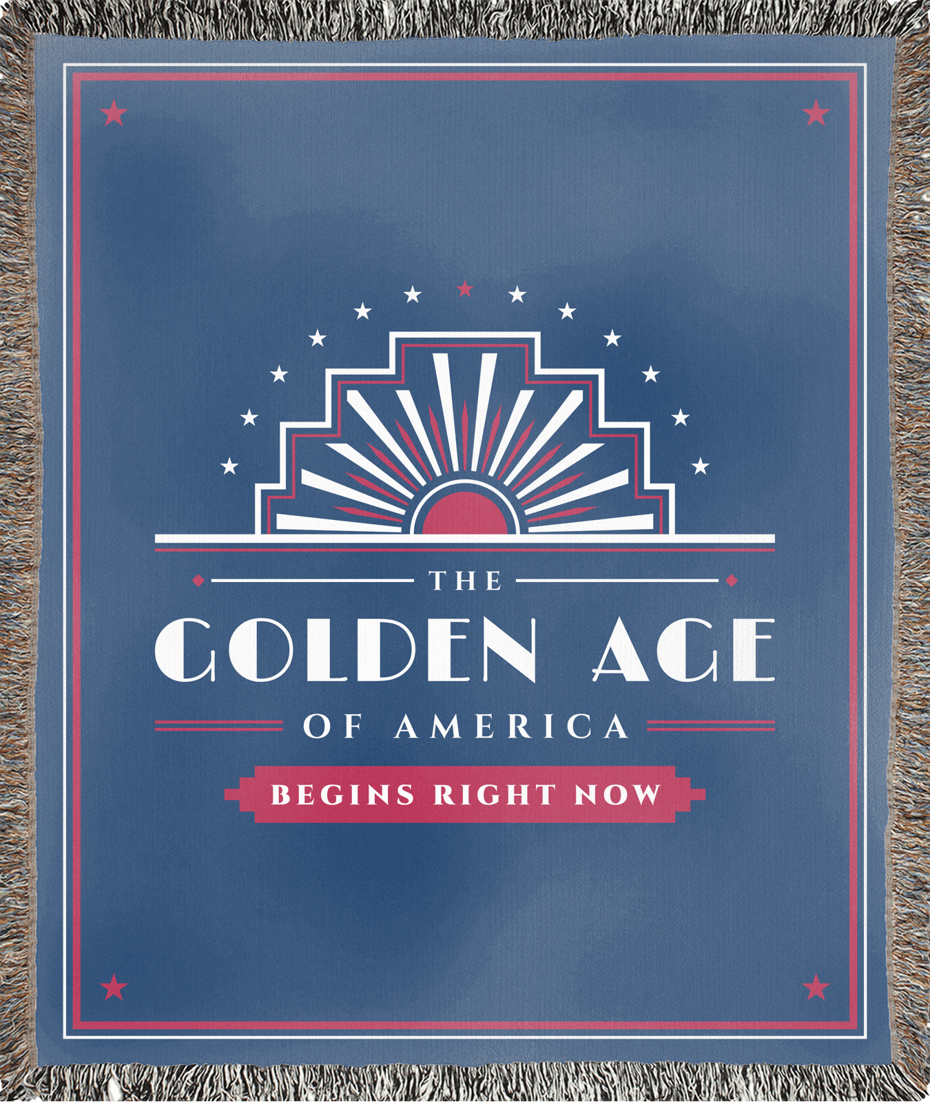 The Golden Age Woven Blanket