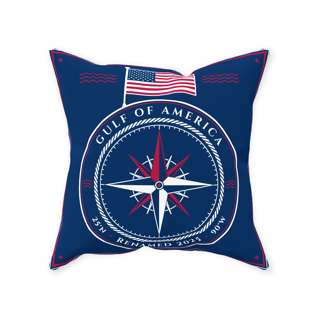 Gulf of America Outdoor Pillow, photo 1 of 2