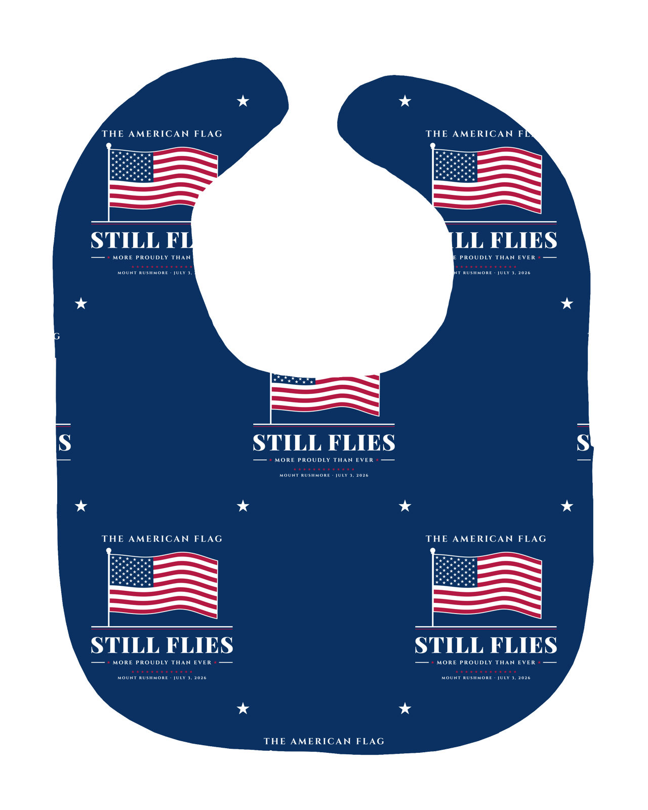 The American Flag Still Flies Baby Bib