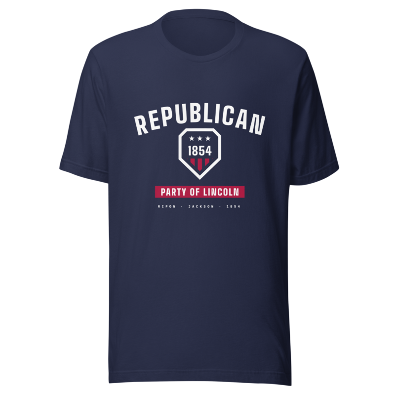 Republican 1854 Tee in Navy