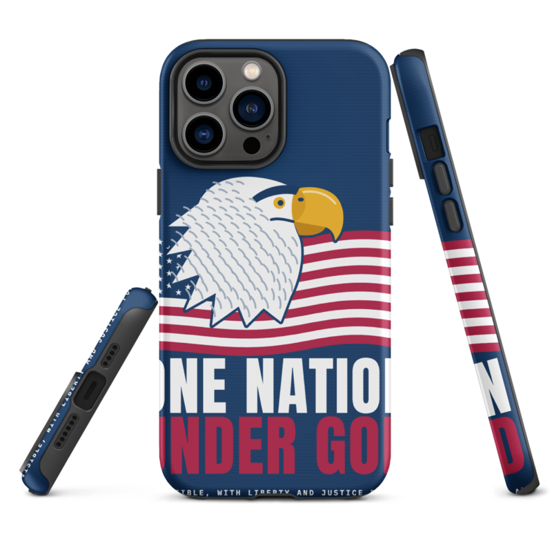 One Nation Under God iPhone Case