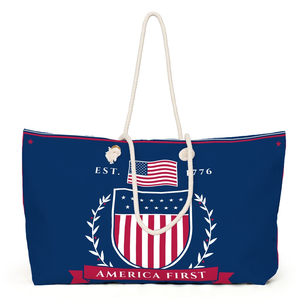 America First Crest Weekender Bag