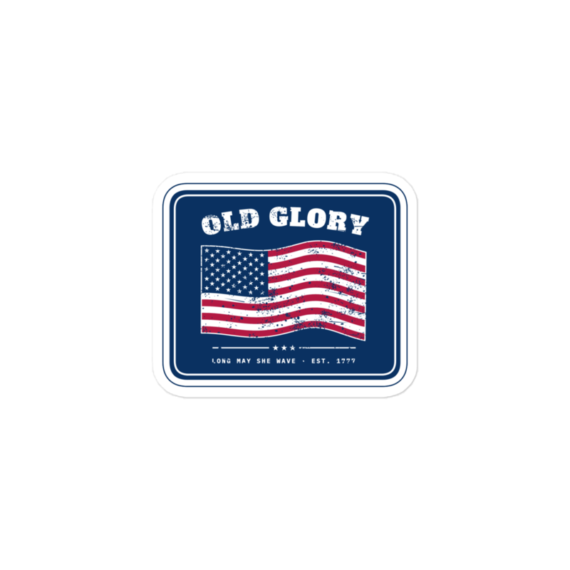 Old Glory Sticker