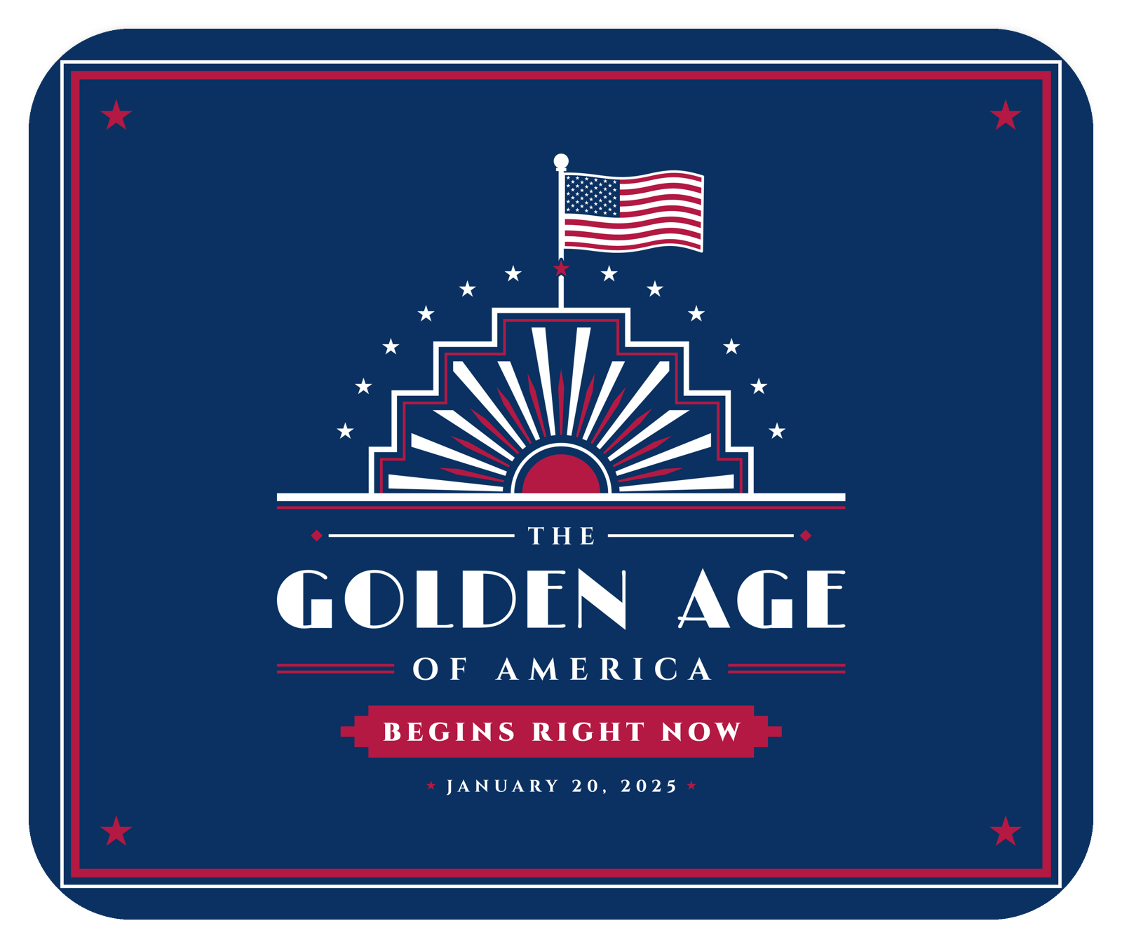 The Golden Age Mouse Pad