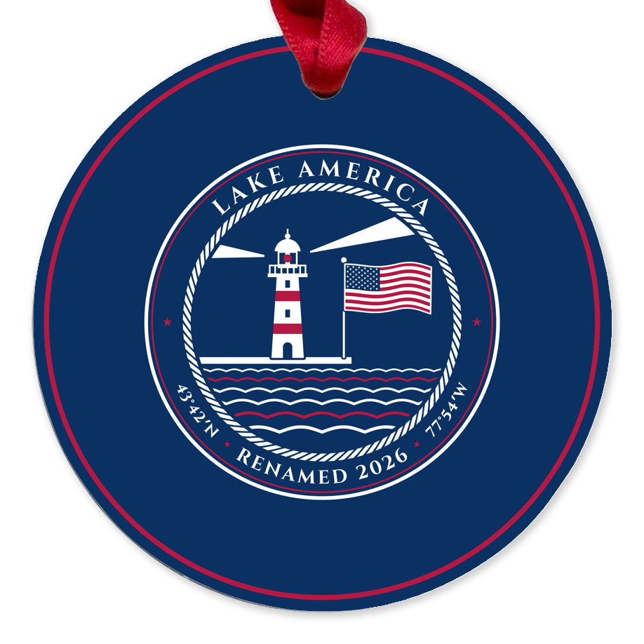 Lake America Maple Ornament