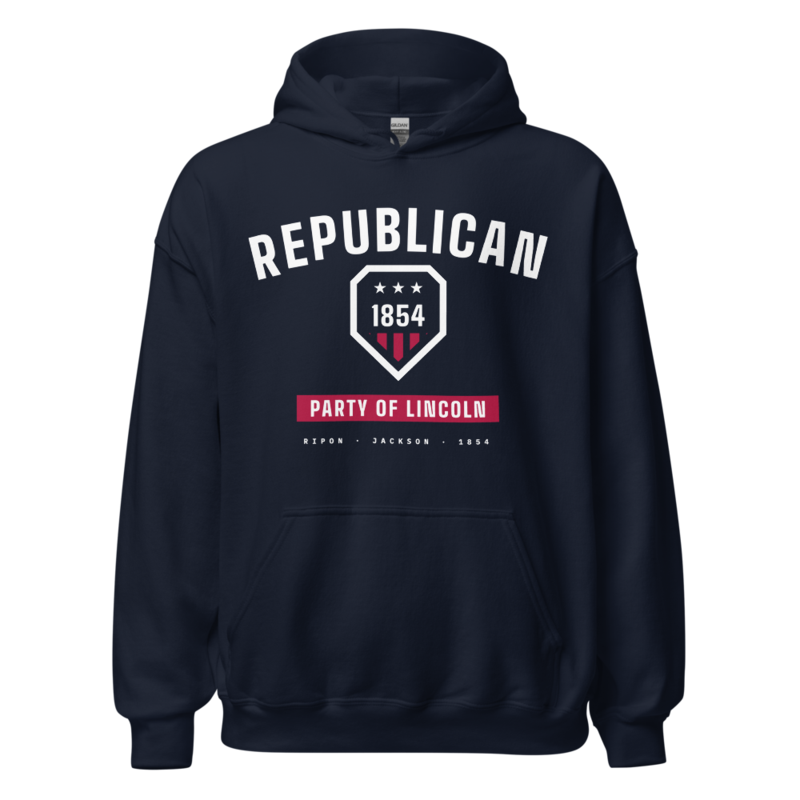 Republican 1854 Hoodie in Navy