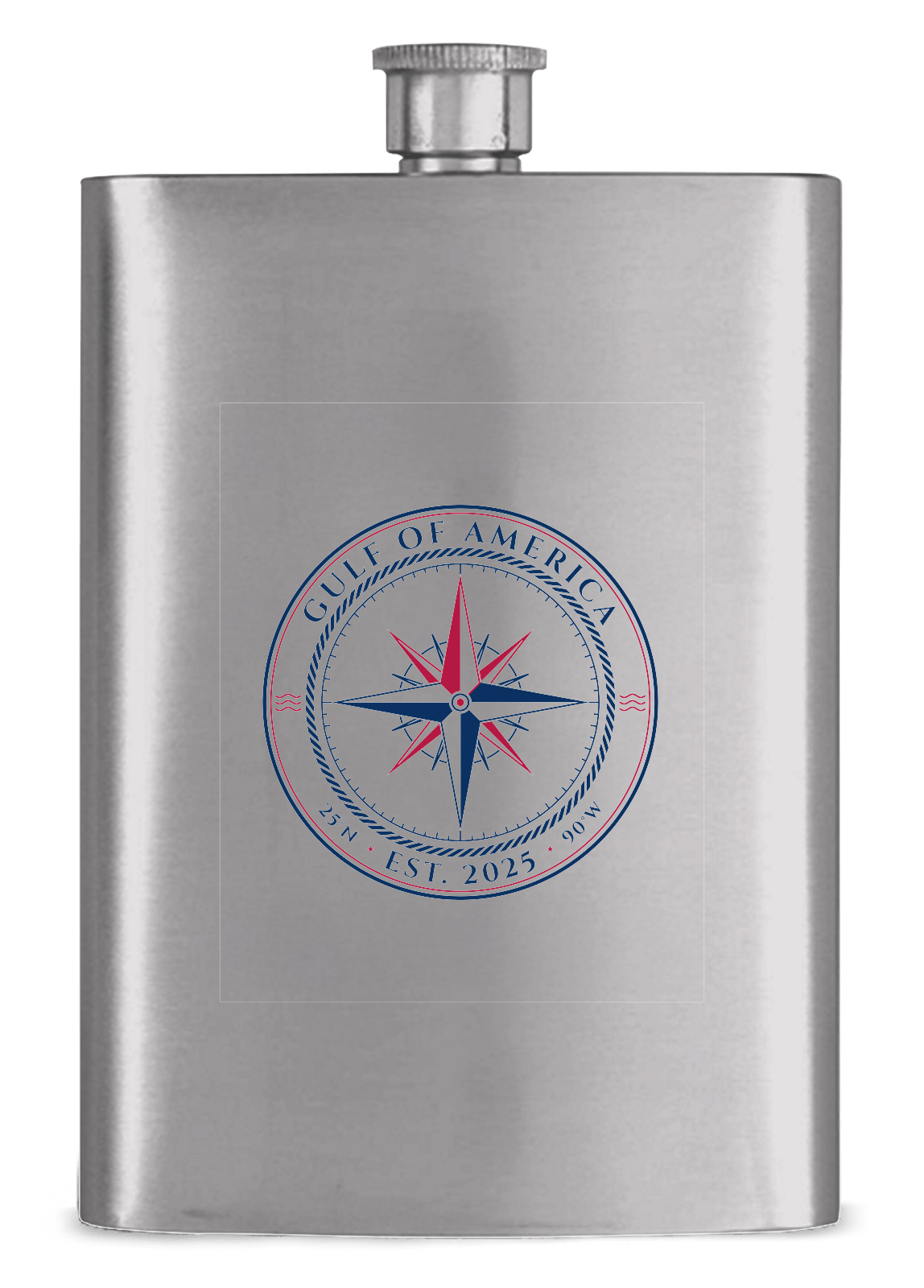 Gulf of America Hip Flask