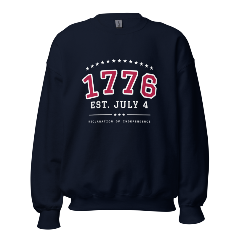 1776 Crewneck Sweatshirt in Navy