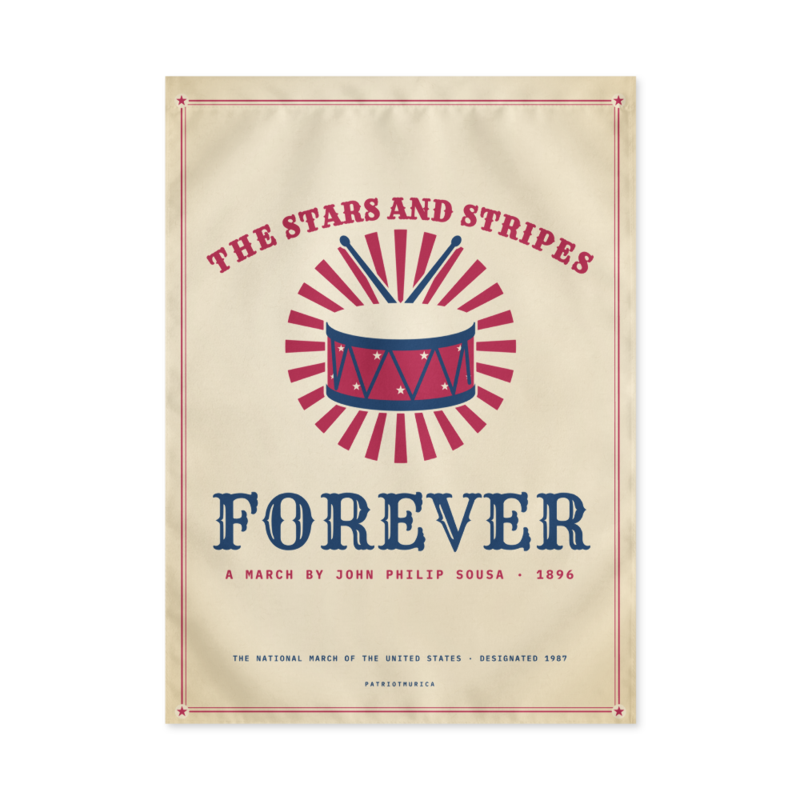 The Stars and Stripes Forever Flag