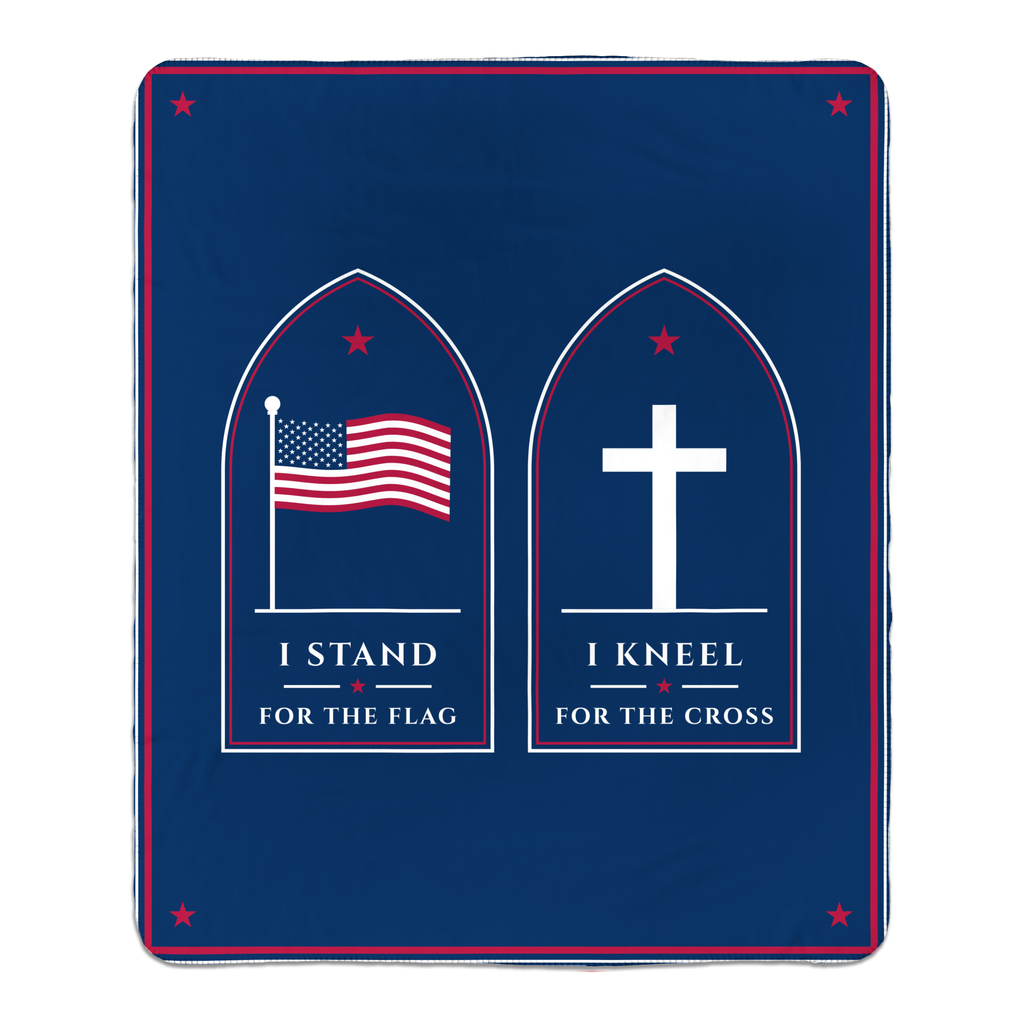 Stand for the Flag Sherpa Blanket