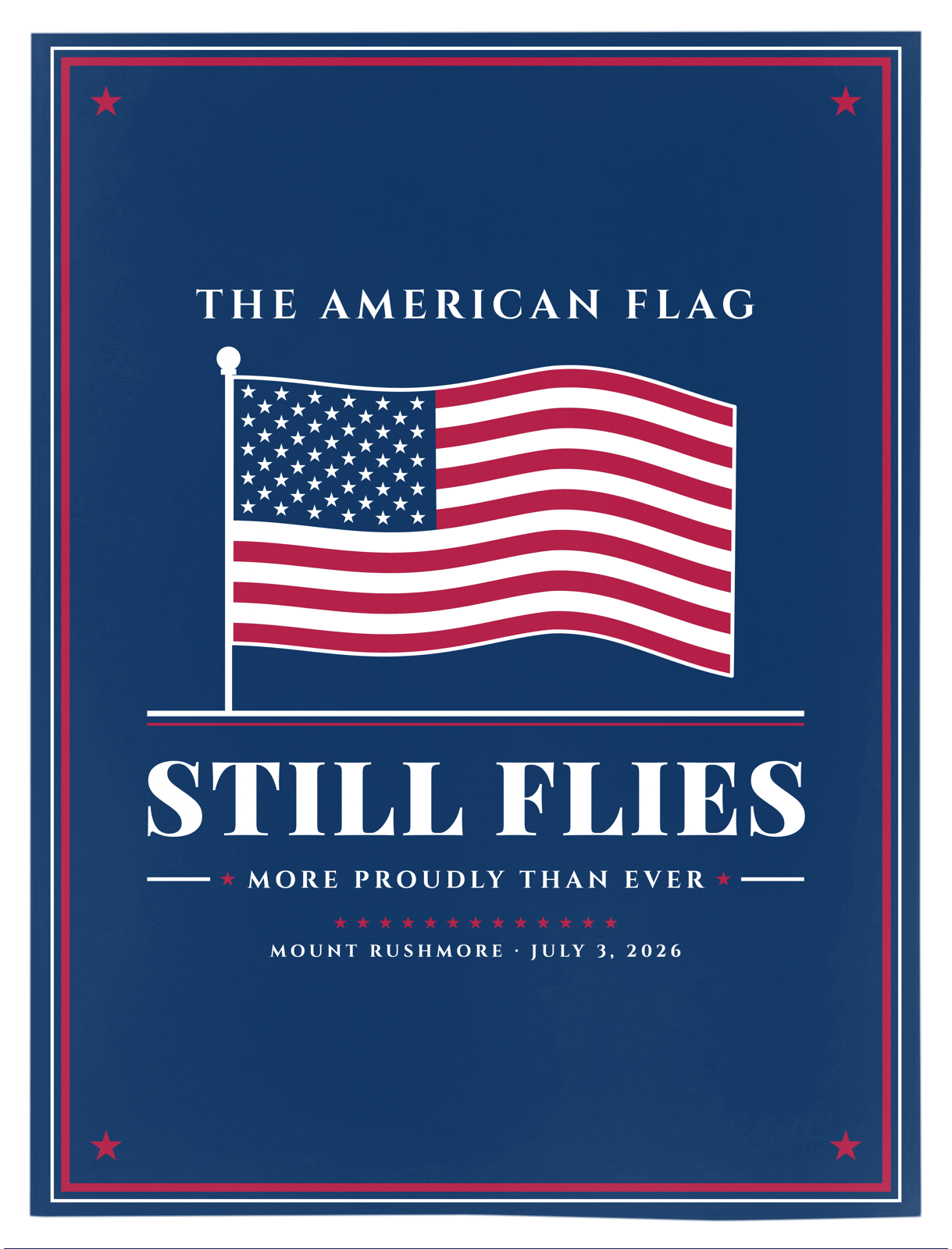 The American Flag Still Flies Velveteen Blanket