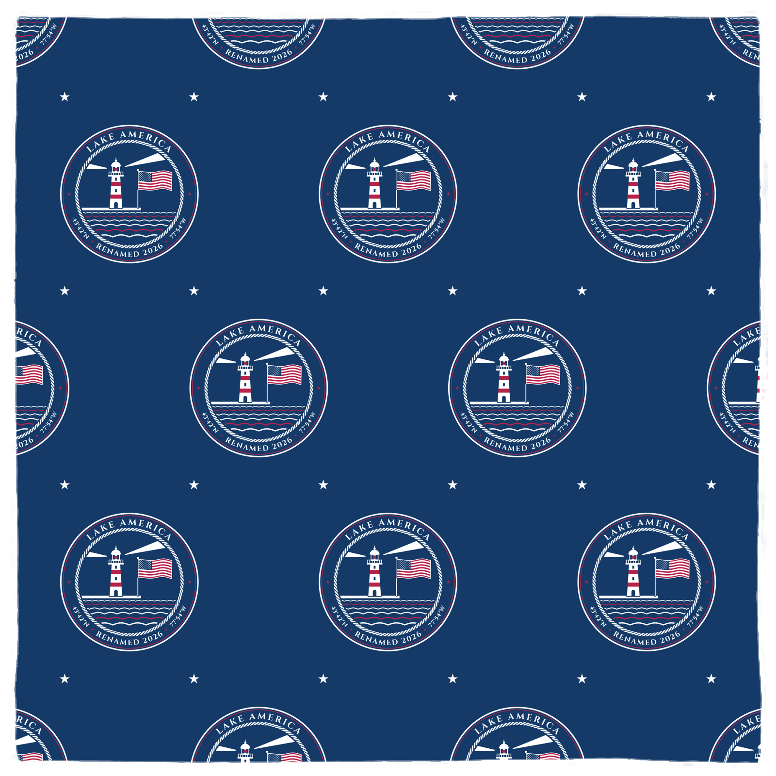Lake America Pet Bandana