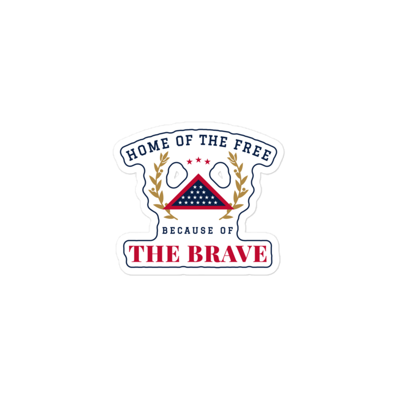 Home of the Brave Sticker