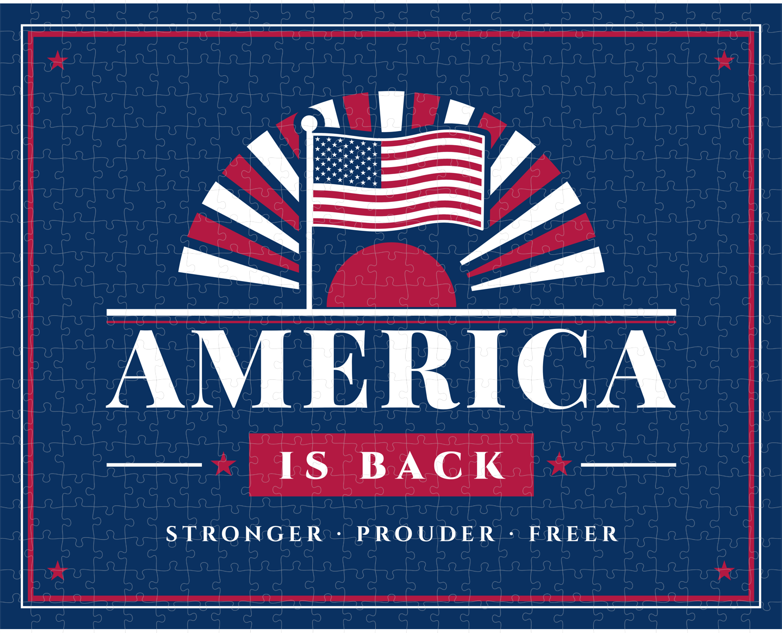 America Is Back 500-Piece Puzzle