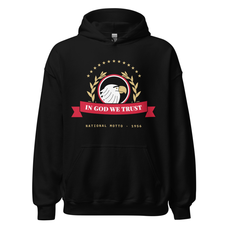In God We Trust Hoodie in Black
