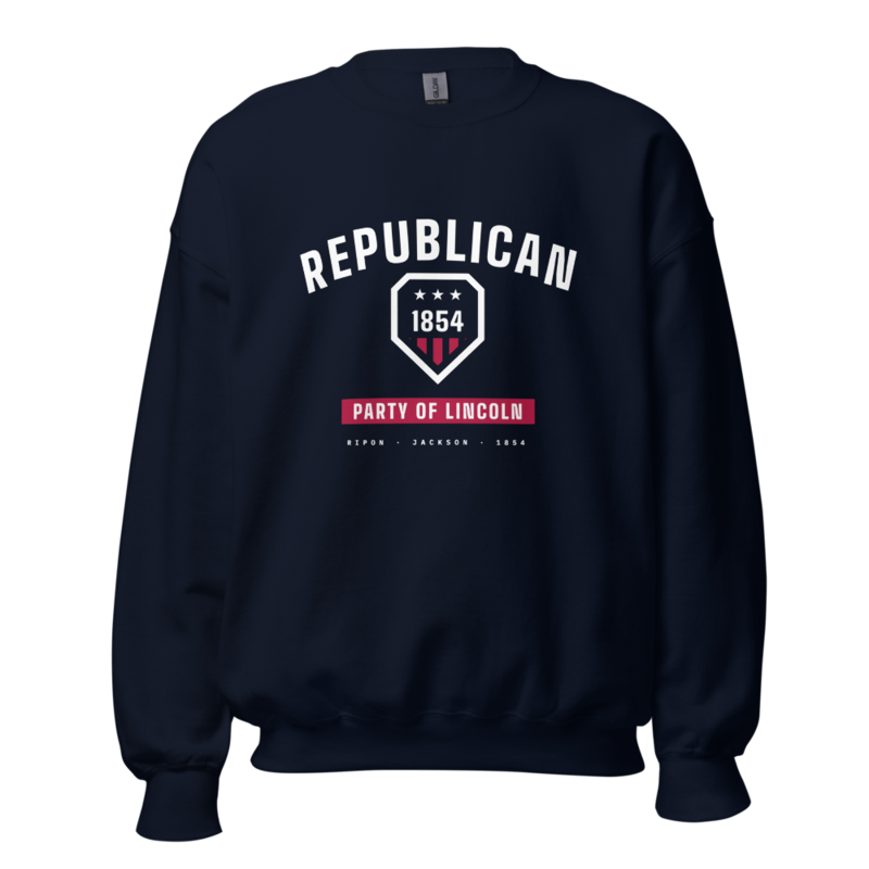 Republican 1854 Crewneck Sweatshirt in Navy