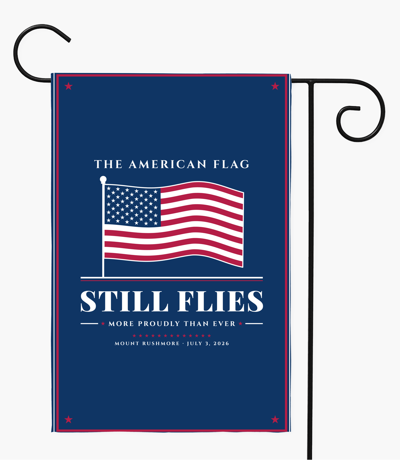 The American Flag Still Flies Garden Flag