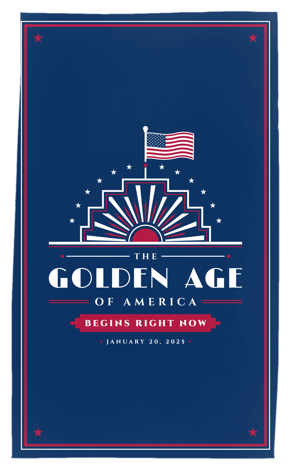 The Golden Age Tea Towel