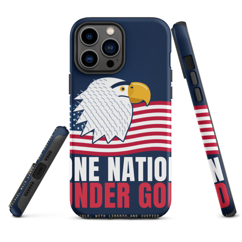 One Nation Under God iPhone Case