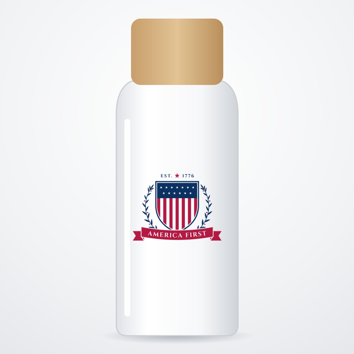 America First Crest Insulated Bottle