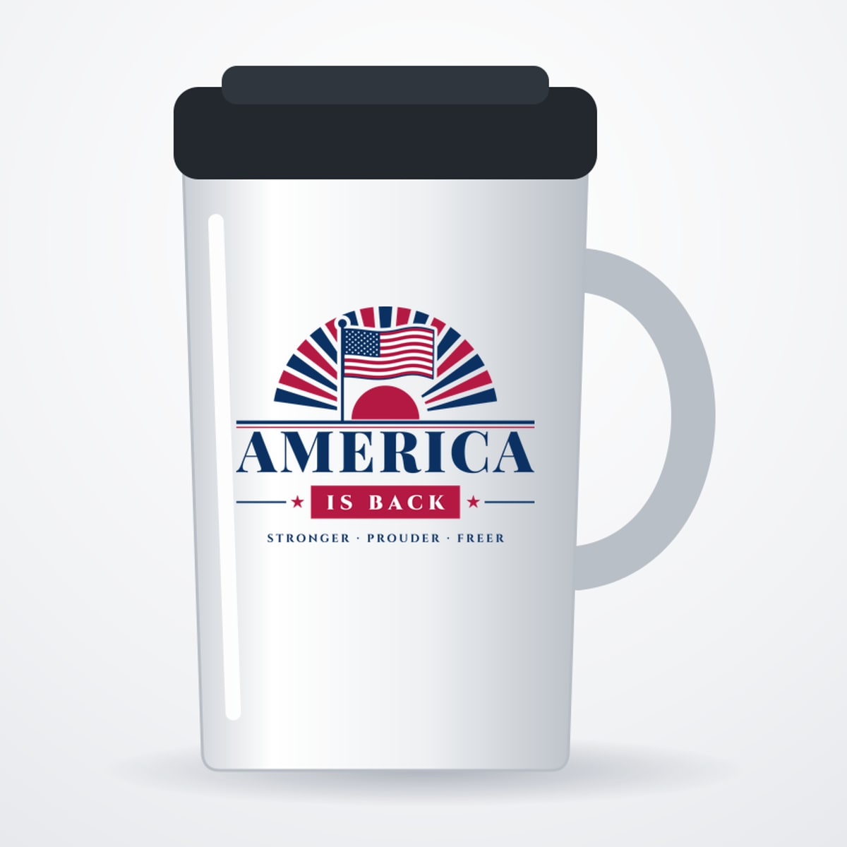 America Is Back Travel Mug