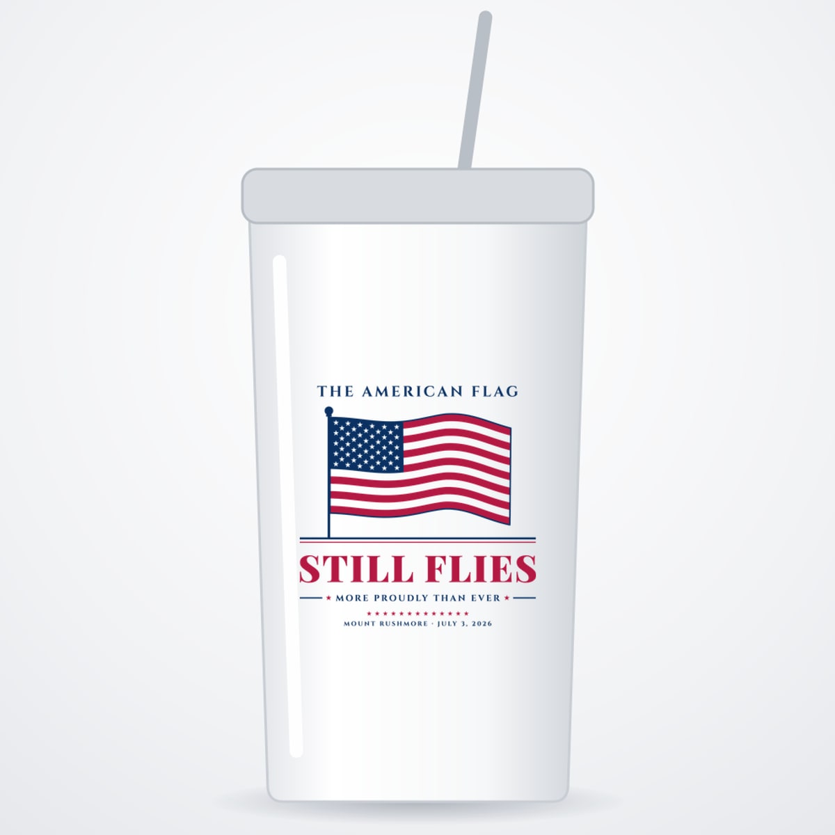 The American Flag Still Flies Copper-Lined Tumbler