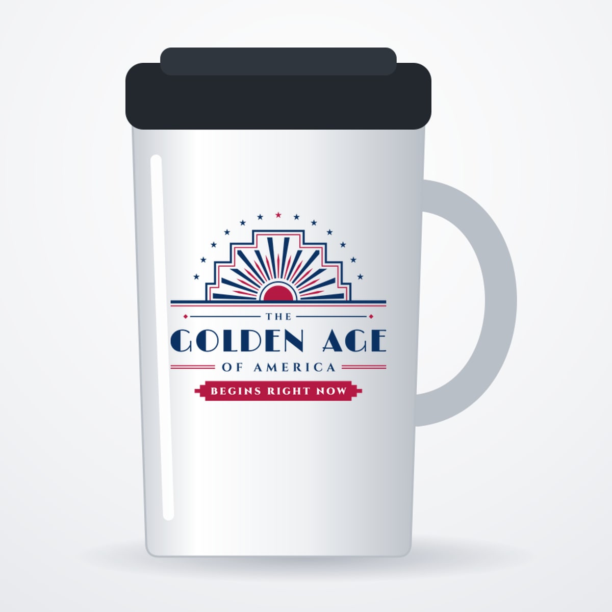 The Golden Age Travel Mug