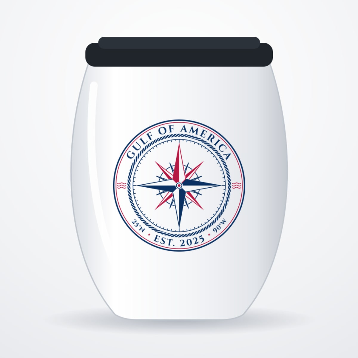 Gulf of America Stemless Wine Tumbler